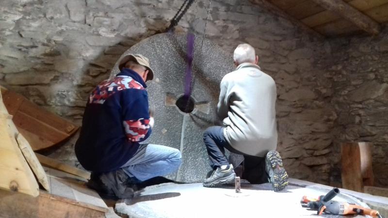 Restauration de la meule